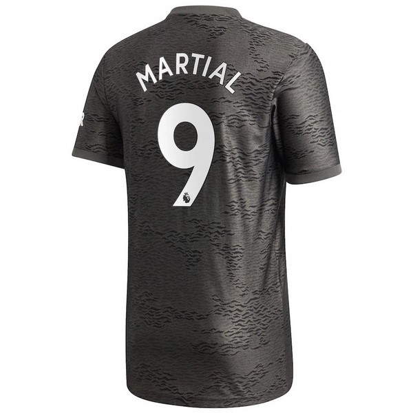 Camiseta Manchester United NO.9 Martial Segunda equipo 2020-2021 Negro